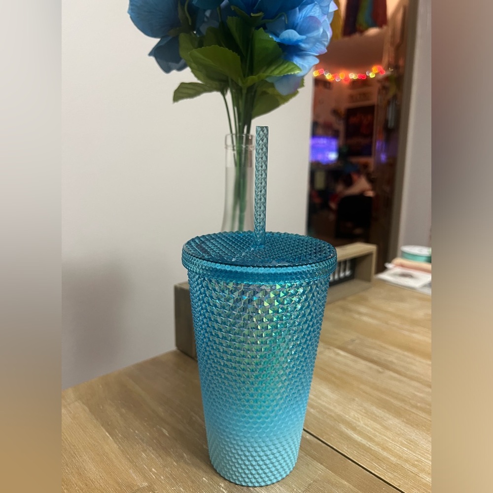 Starbucks Grande Blue Cup NWOT - Picture 3 of 4